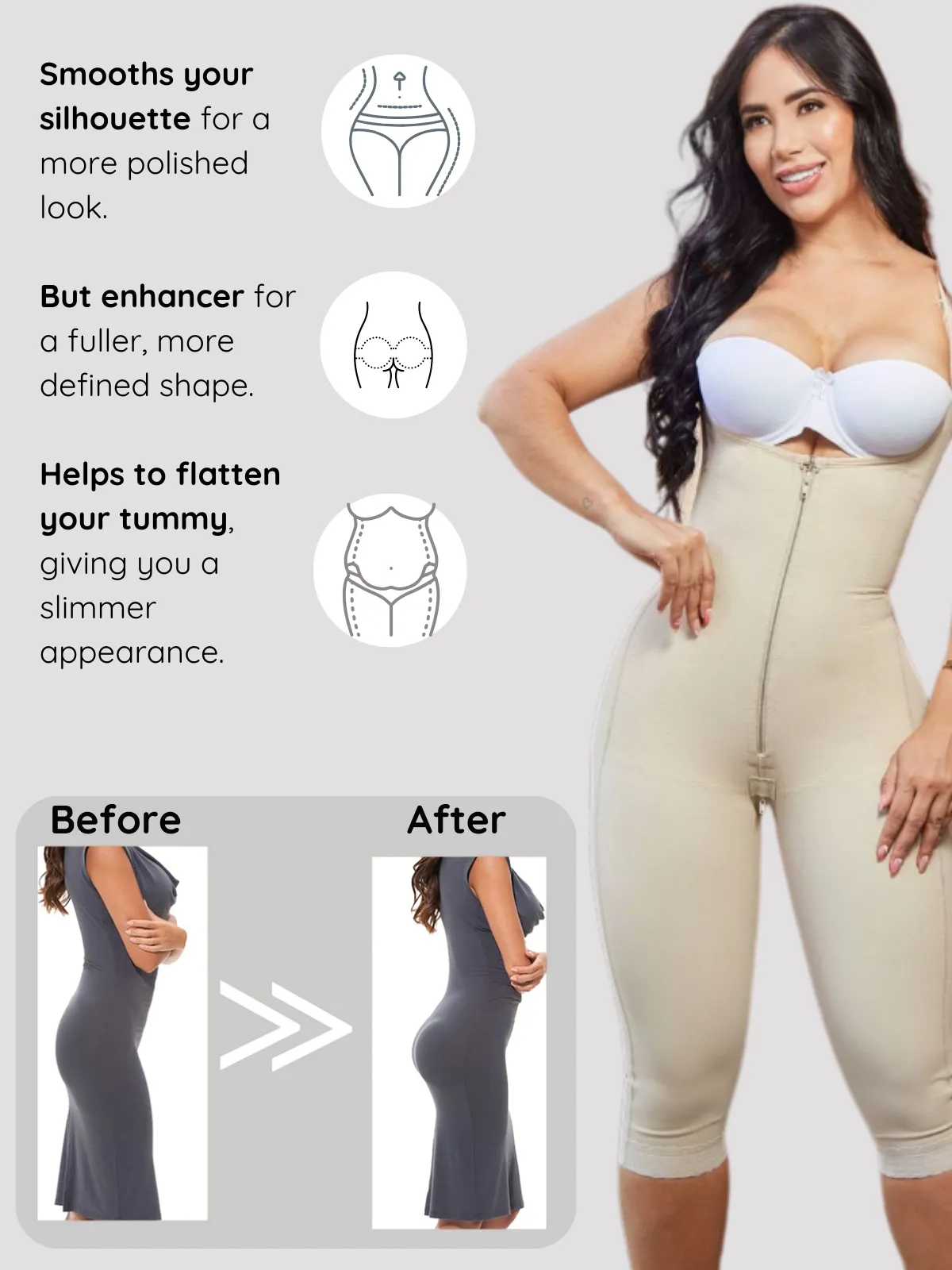 Siluet 1026 Total Body Sculpting Bodysuit – Full Control & Everyday Versatility.