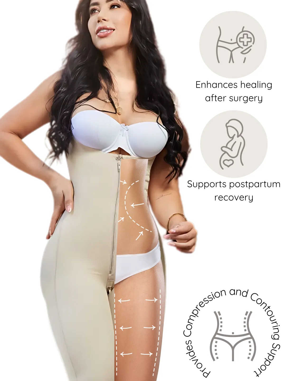 Siluet 1026 Total Body Sculpting Bodysuit – Full Control & Everyday Versatility.