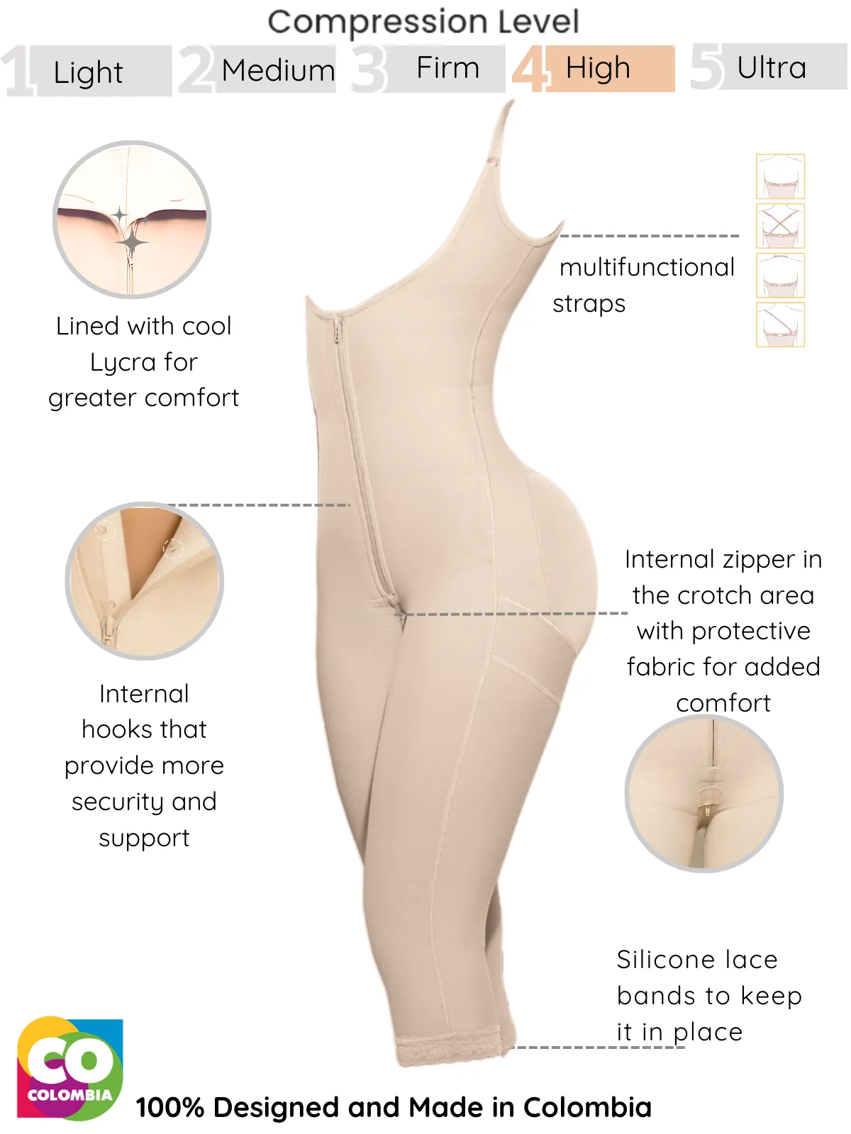 Siluet 1026 Total Body Sculpting Bodysuit – Full Control & Everyday Versatility.