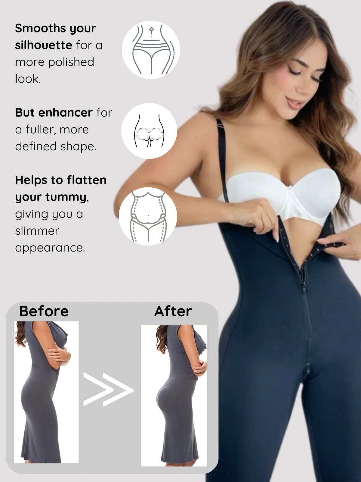 Siluet 1026 Total Body Sculpting Bodysuit – Full Control & Everyday Versatility.