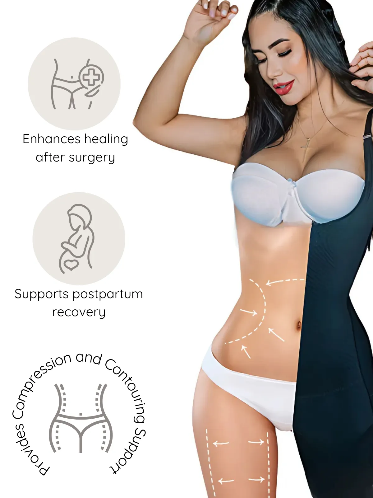 Siluet 1026 Total Body Sculpting Bodysuit – Full Control & Everyday Versatility.