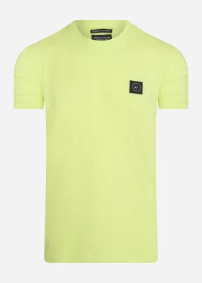 Siren t-shirt - faded lime