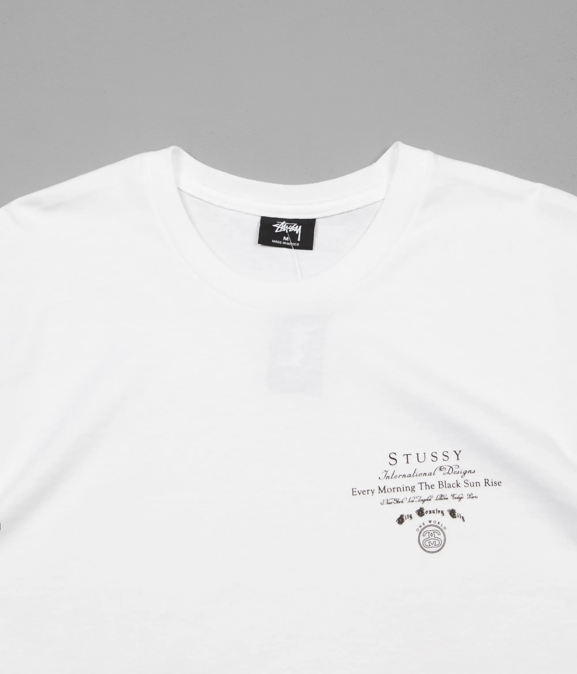 Stussy Cartouche T-Shirt - White