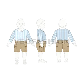 Toddler Boy Shirt and Shorts Set