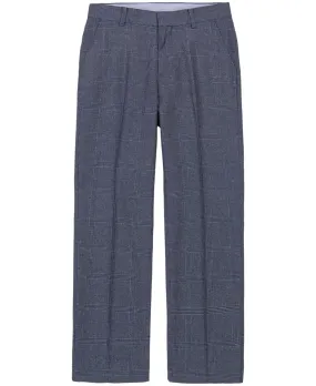 Tommy Hilfiger Big Boys Tonal Windowpane Pants - Dark Blue