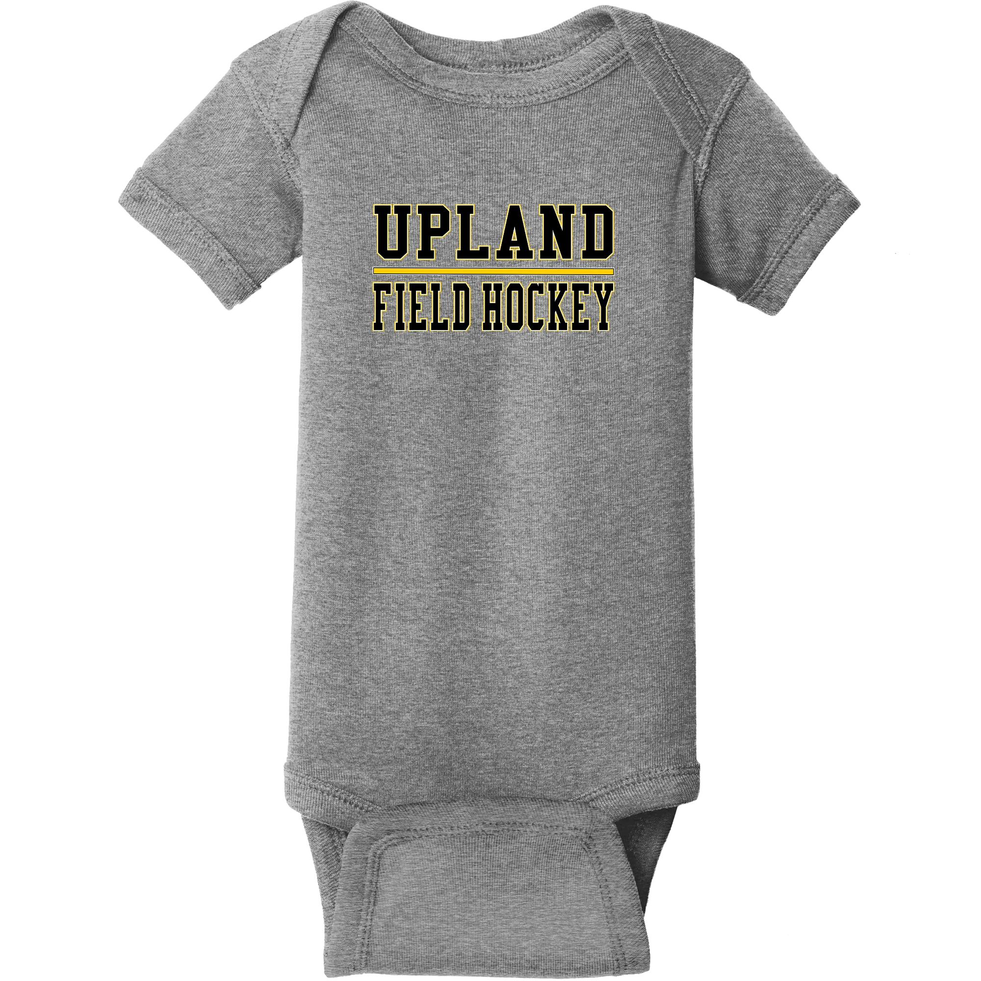 Upland Field Hockey Infant Short Sleeve Baby Rib Bodysuit