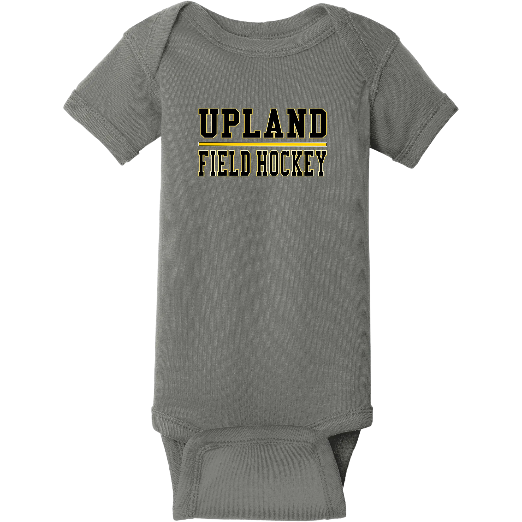 Upland Field Hockey Infant Short Sleeve Baby Rib Bodysuit