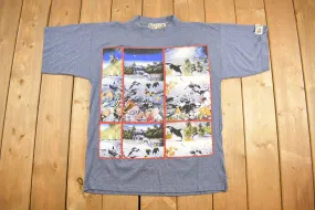 Vintage 1990s Empire For Nature Animal Graphic T-Shirt