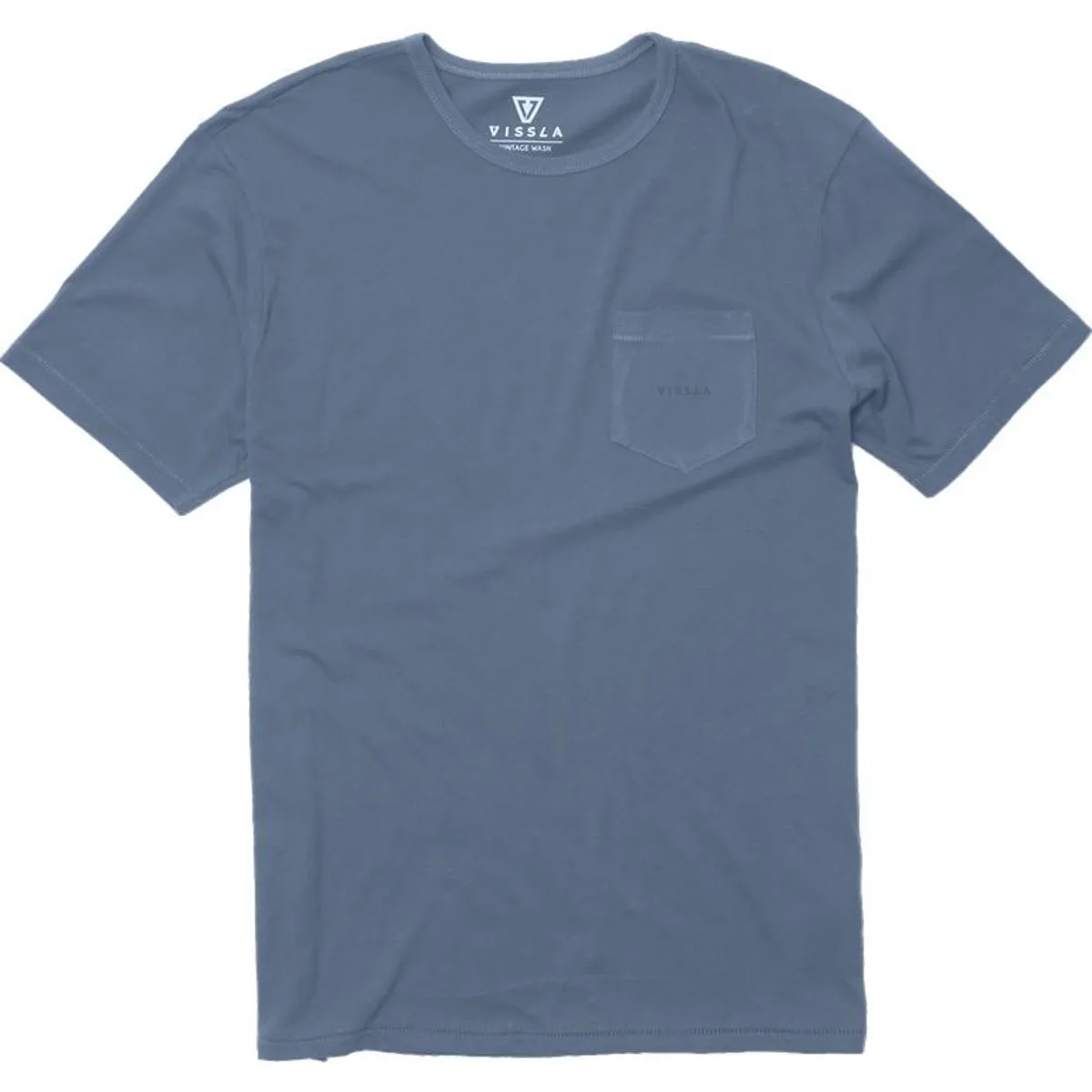 Vissla Vintage Surf the North T-Shirt - Slate Blue