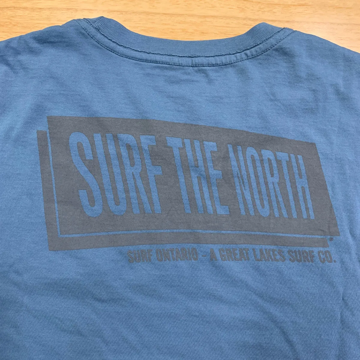 Vissla Vintage Surf the North T-Shirt - Slate Blue