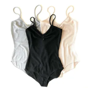 Waffle Knit Bodysuit