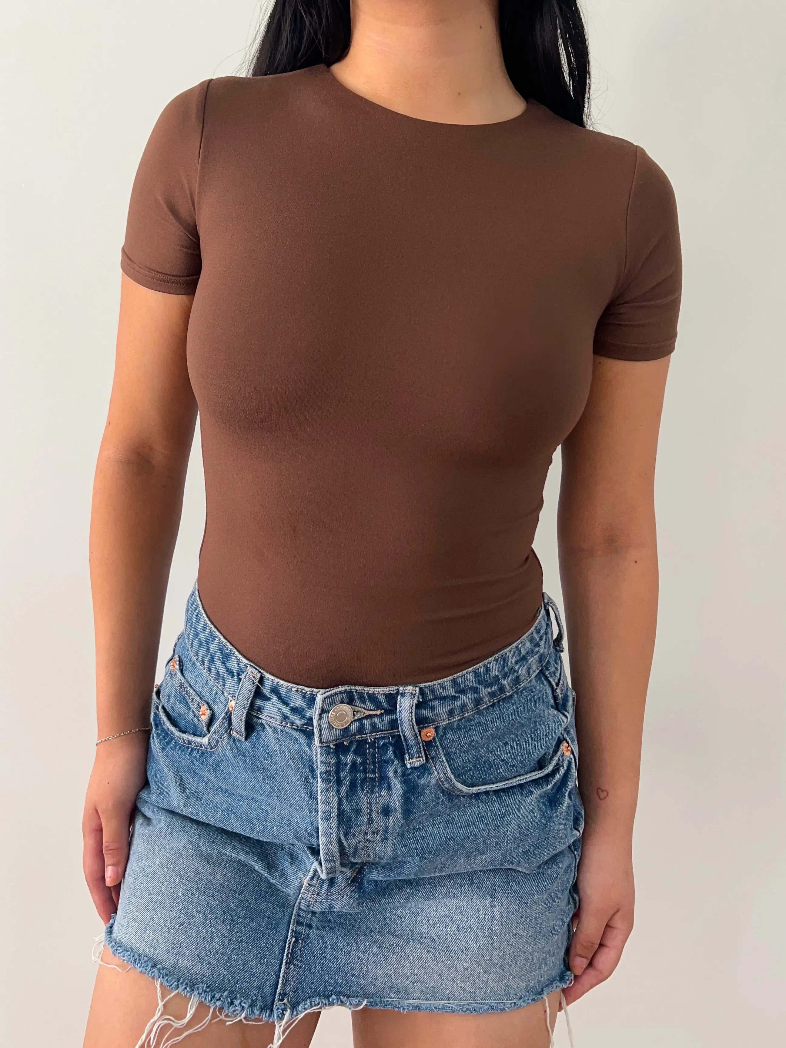 Wendy Bodysuit (Brown)