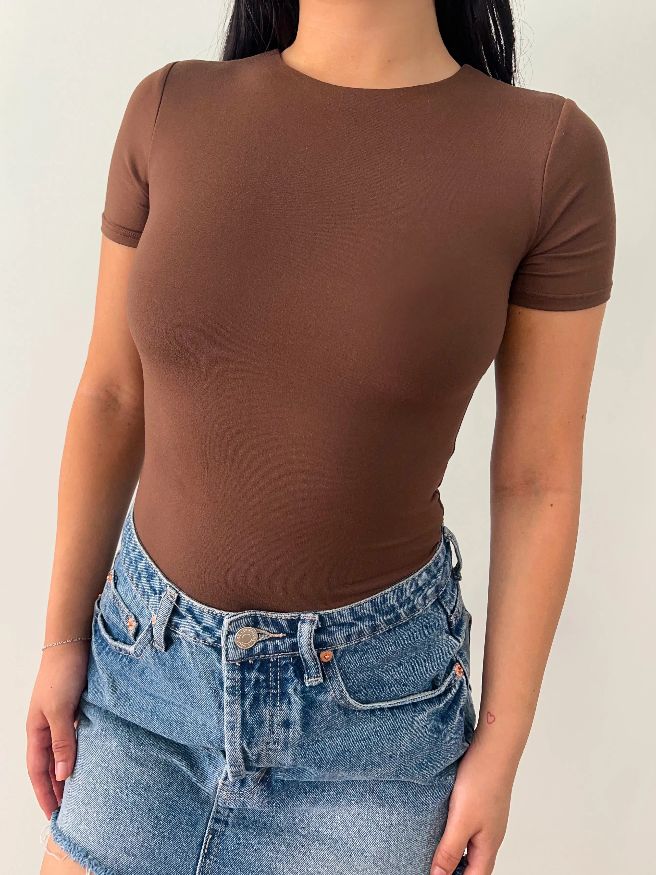 Wendy Bodysuit (Brown)