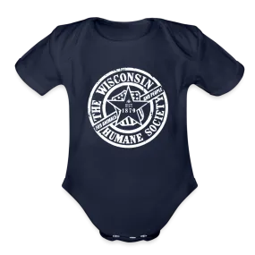 WHS 1879 Logo Organic Short Sleeve Baby Bodysuit