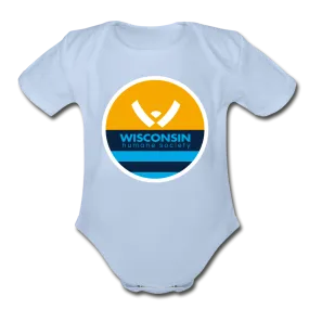 WHS x MKE Flag Organic Short Sleeve Baby Bodysuit