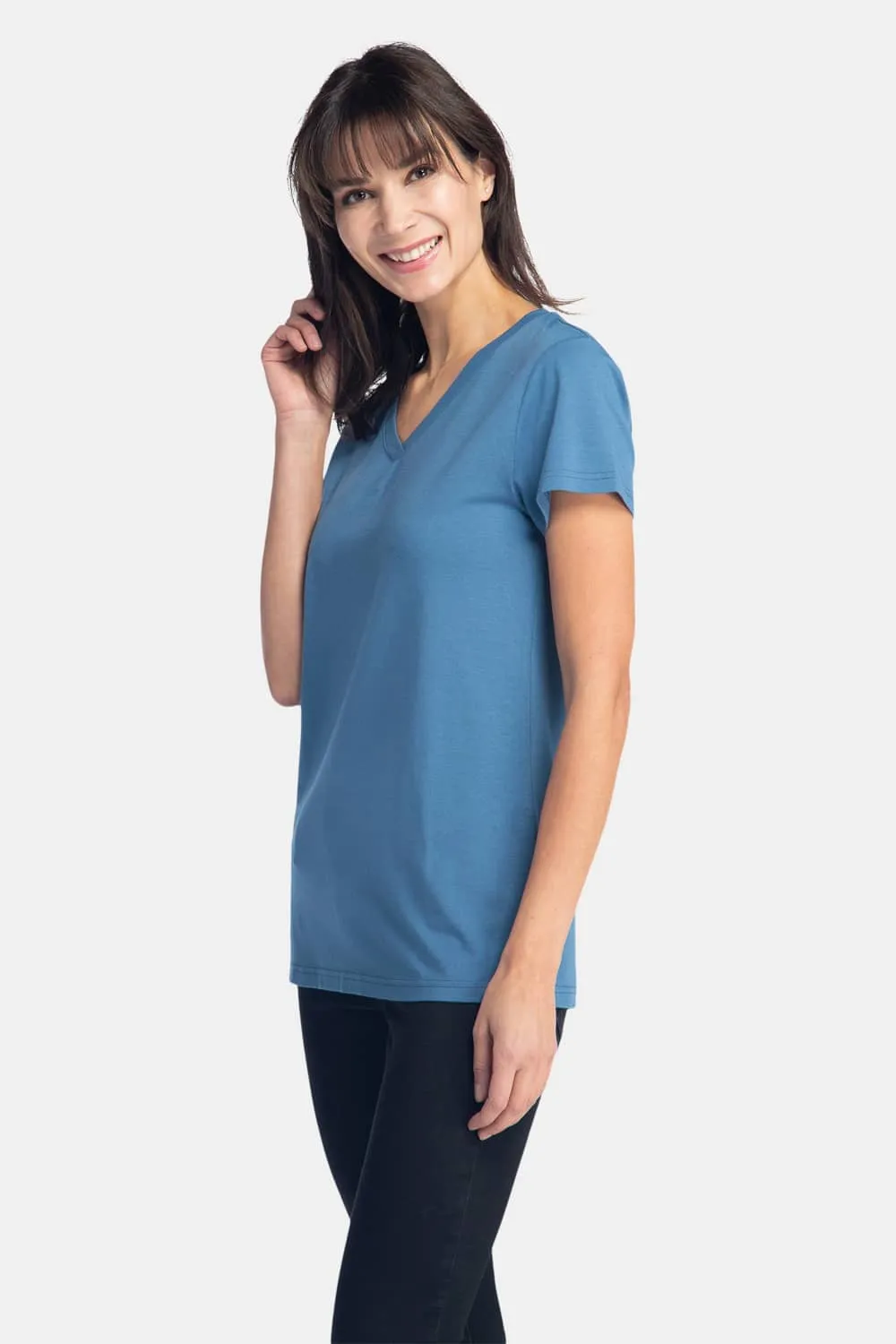 Women's Classic Fit EcoFabric™ V-Neck Tee