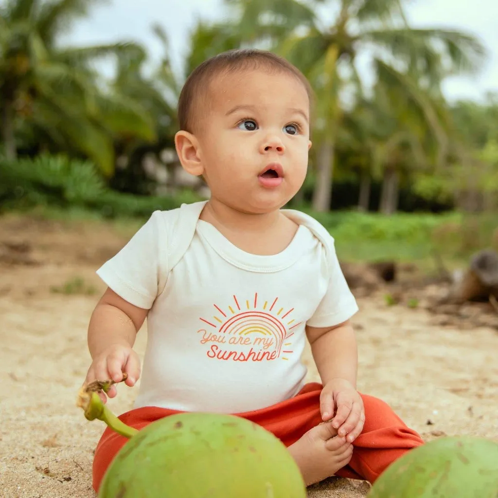 You Are My Sunshine Organic Graphic Bodysuit